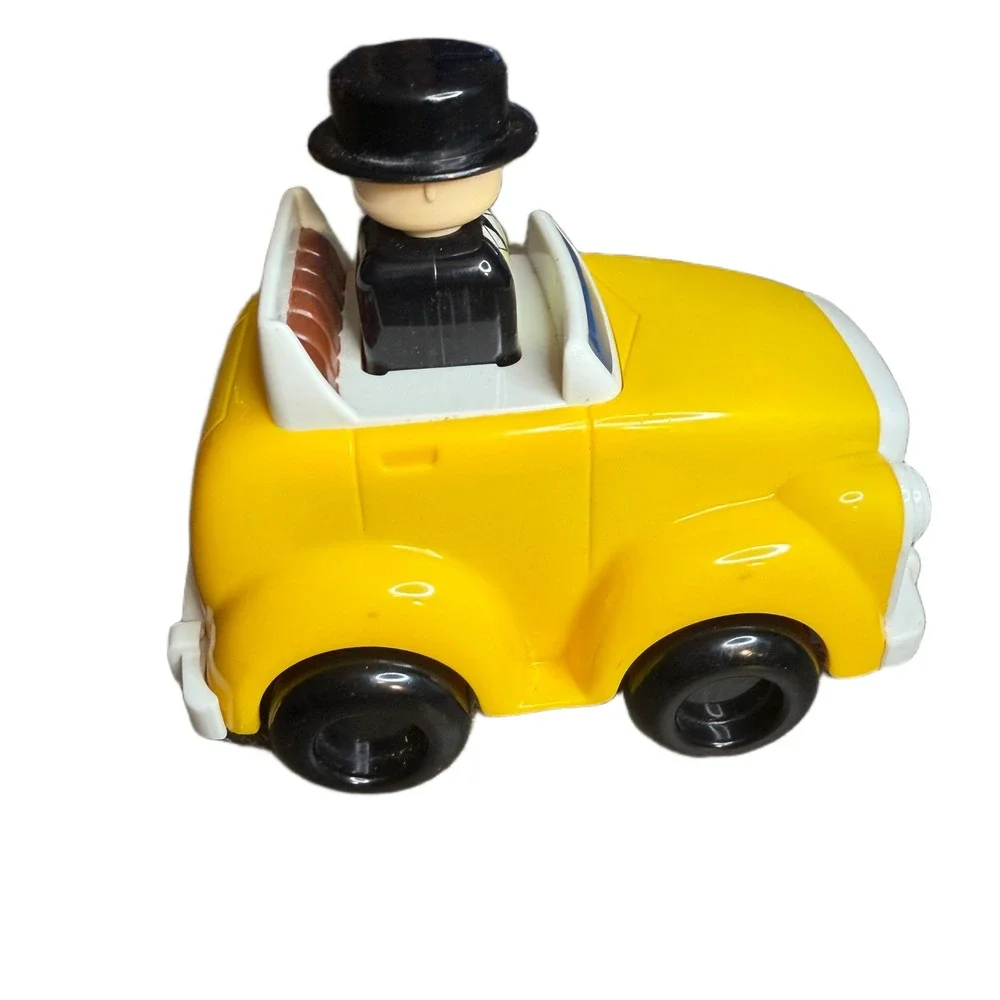 Tomy Thomas & Friends Sir Topham Hatt Push n Go Yellow Car Toy‎ Vintage